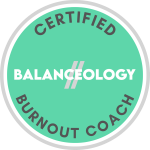 Balanceology Certified Burnout Coach badge